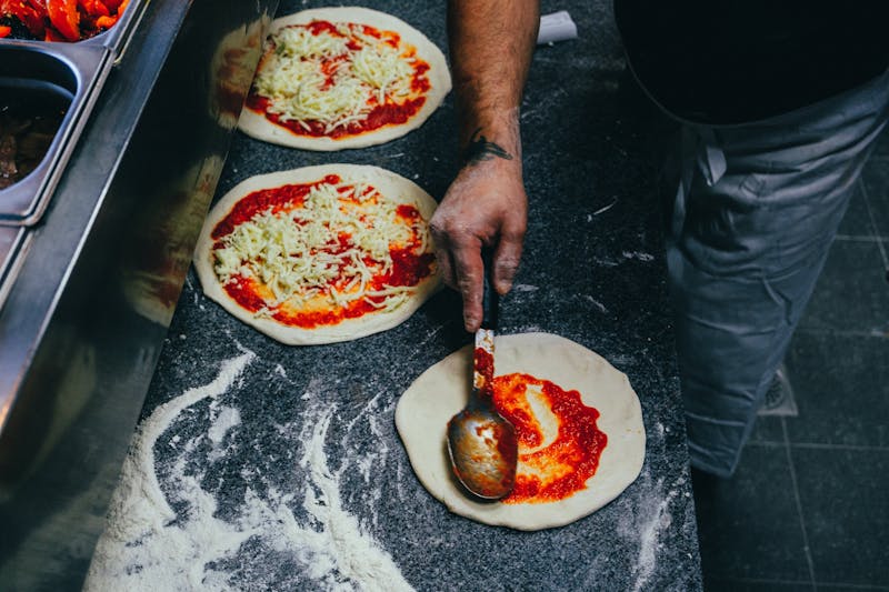 Dewey's Classic Margherita Pizza for catering