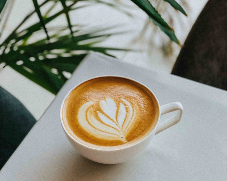 specialty coffee and espresso drinks at Dewey's pizza