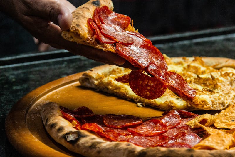dewey's pizza Pepperoni Special catering